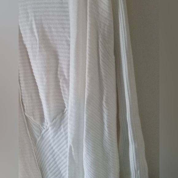 Worthington Waterfall Front Peplum Open Asymmetric Cardigan Sweater - Size: L - Picture 6 of 9